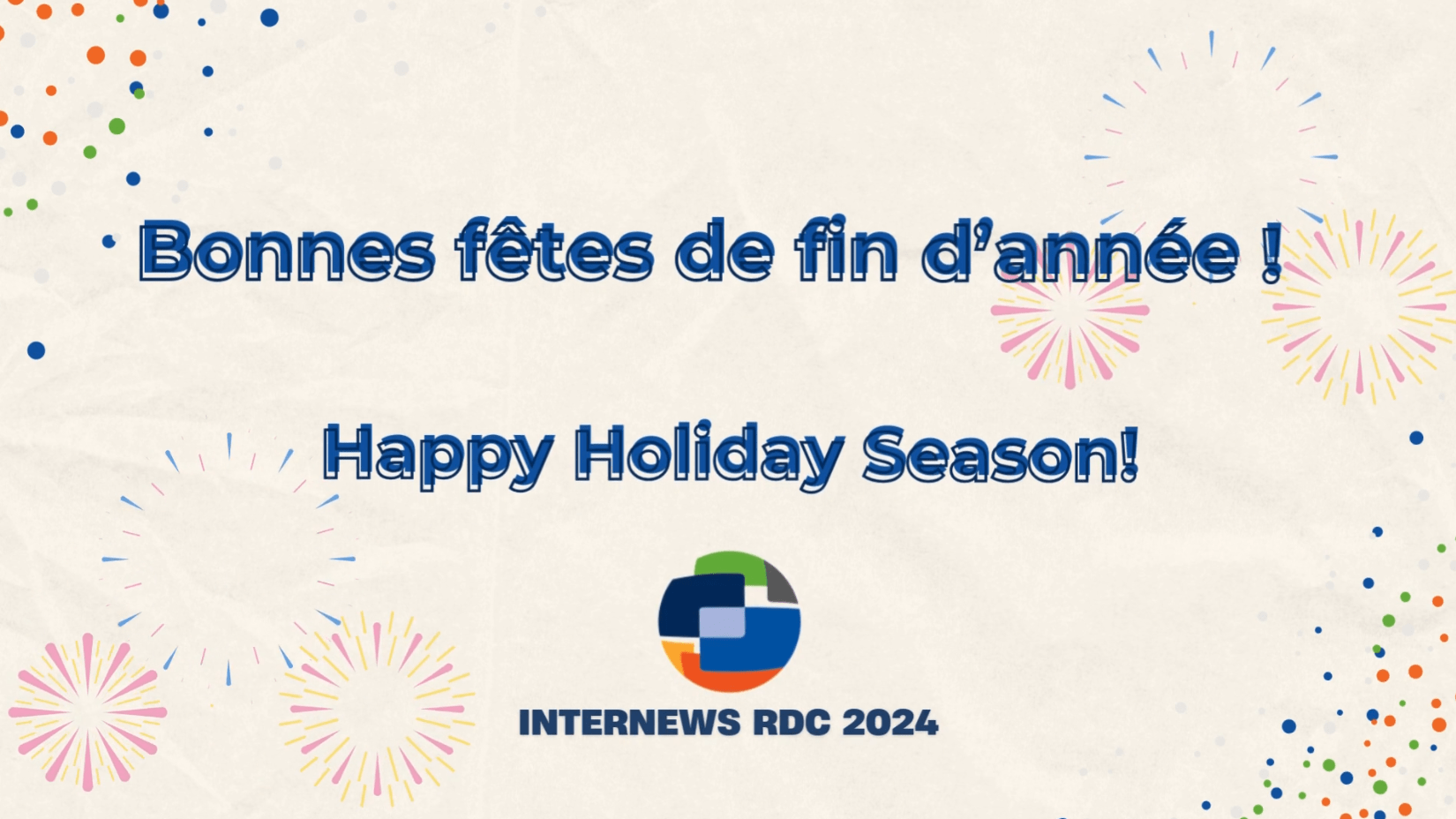 Vidéo du nouvel an pour Internews RDC
